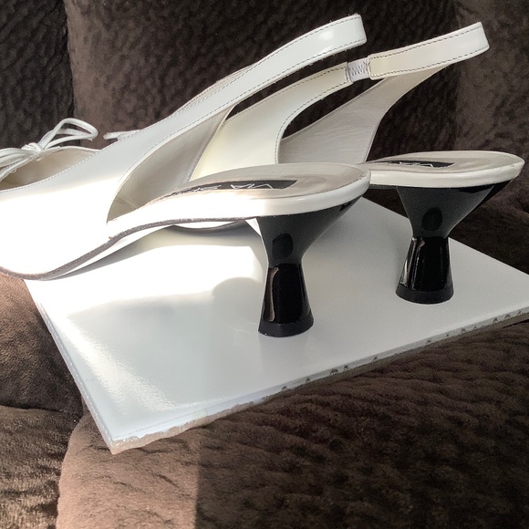 VIA SPIGA Woman Shoes sling backs, Made in ITALY, Size 7.5 - Picture 11 of 13